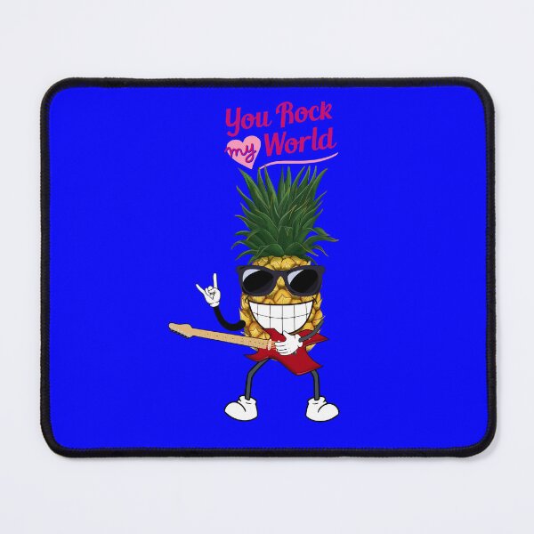 Item preview, You Rock My World Pineapple Playing Guitar designed and sold by theprof2021.
