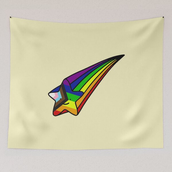 Item preview, Progress Pride Shooting Star designed and sold by everything4eva.