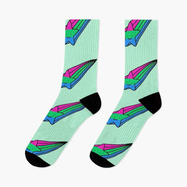 Item preview, Poly Pride Shooting Star designed and sold by everything4eva.