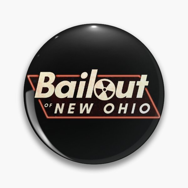 Item preview, Bail Out of New Ohio Rusted Neon Sign - Ohio Meme - Ohio Train Derailment Parody designed and sold by MillennialMemer.