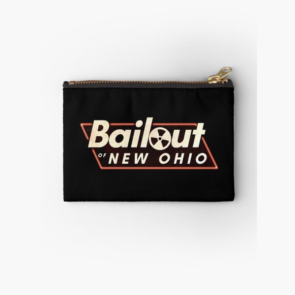 Item preview, Bail Out of New Ohio Rusted Neon Sign - Ohio Meme - Ohio Train Derailment Parody designed and sold by MillennialMemer.