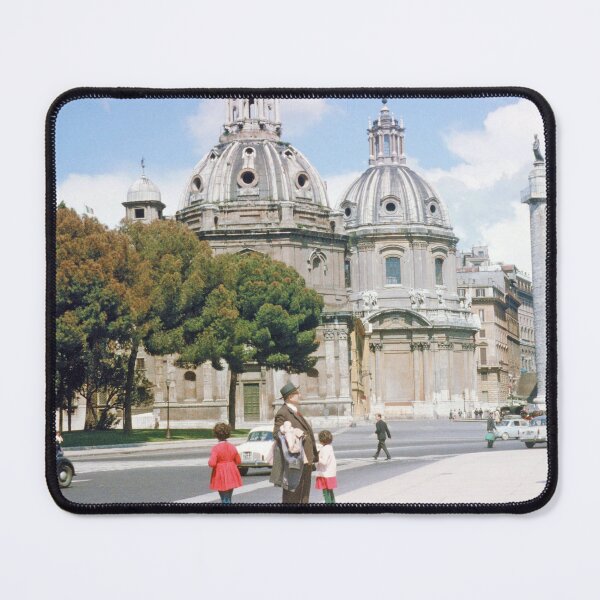 Item preview, 1960s - Traffic around Trajan's Column at Piazza Venezia, Rome, Lazio, Italy, Europe. designed and sold by thatwaslife.