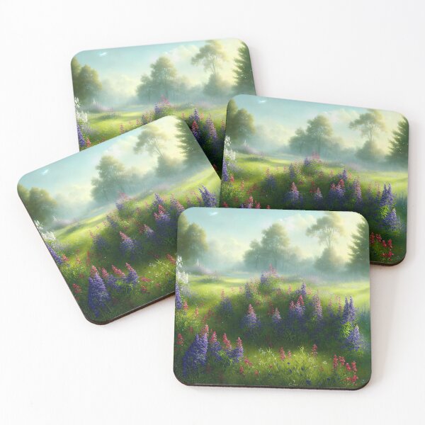 Item preview, July Larkspur in Forest designed and sold by FamiliarPufferfish.