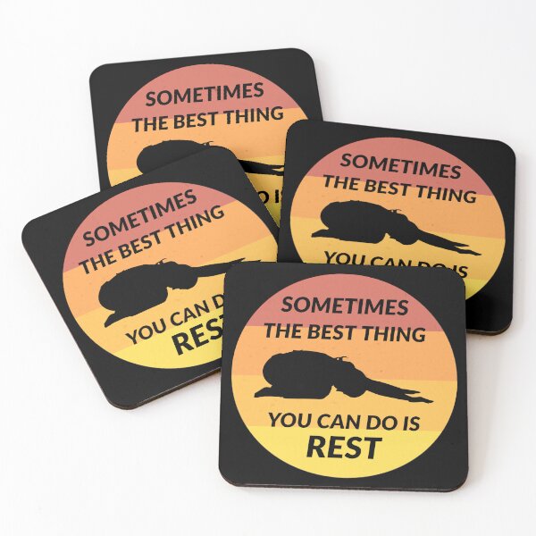 Item preview, Restorative Yoga Design: Child's Pose designed and sold by SimpliText.