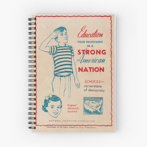 Item preview, Education Investment - Vintage 1950s American Ad/Propaganda designed and sold by nationrandom.