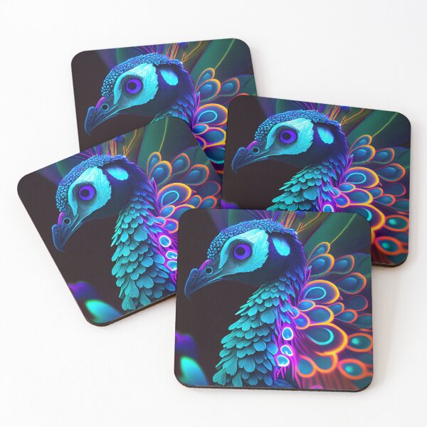 Item preview, Electric Plumed Bird of the Tropics  designed and sold by mcmtdesigns.