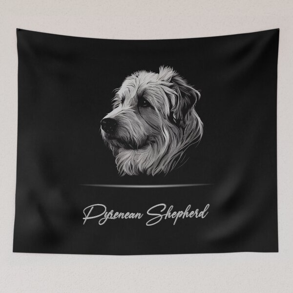 Item preview, Elegant Pyrenean Shepherd designed and sold by Best-Breeds.