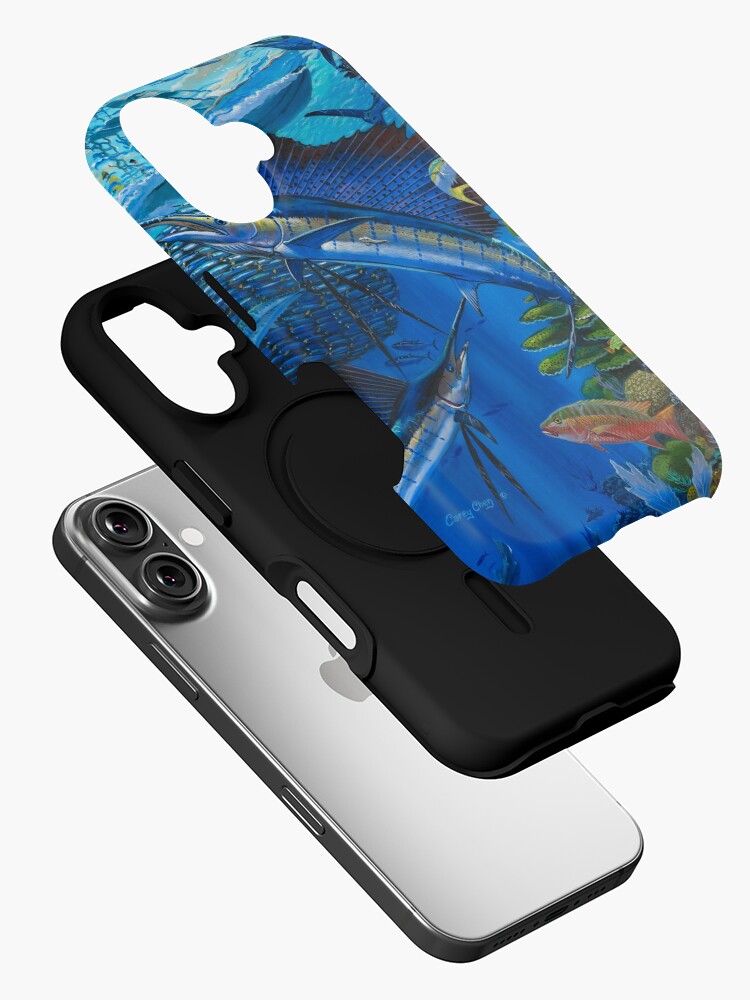 Imagen 2 de 4, Funda de iPhone con la obra Sailfish Reef, diseñada y vendida por Bluemarlin.