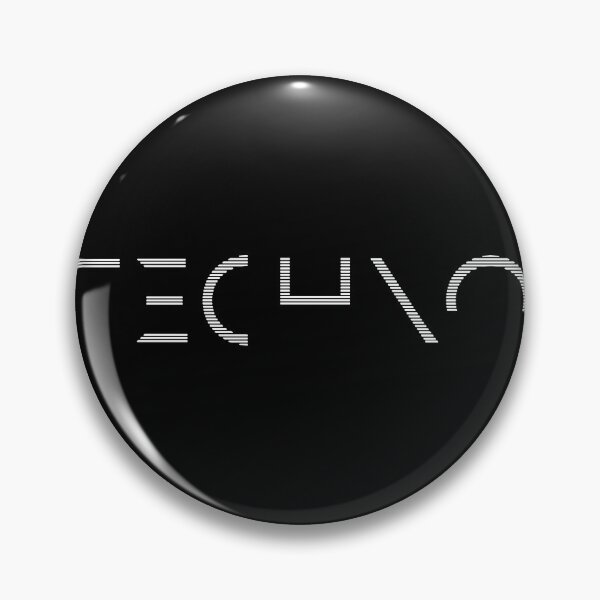 Item preview, Techno Music minimalist art for raver, rave party, festival designed and sold by Print  Androïde.