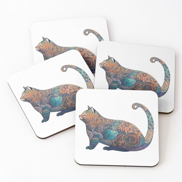 Item preview, Cute Painted Cat designed and sold by creaitivemonk.
