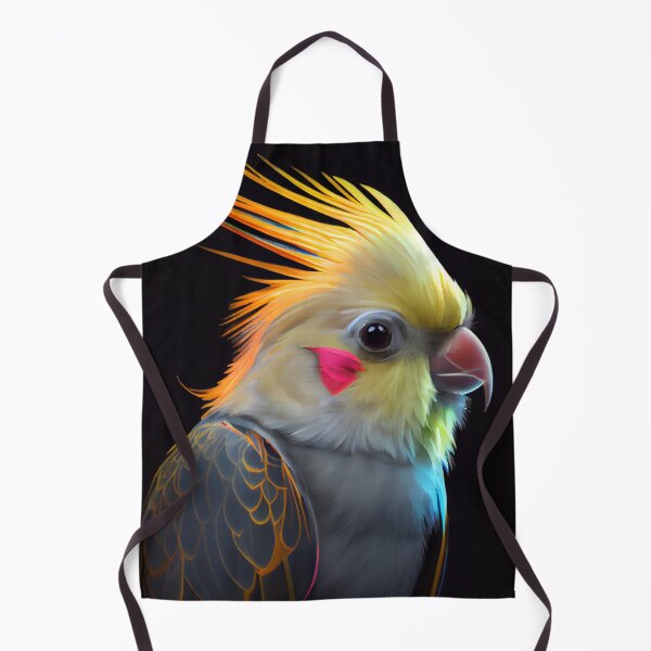 Item preview, Fluorescent Exotic Cockatiel Bird designed and sold by mcmtdesigns.