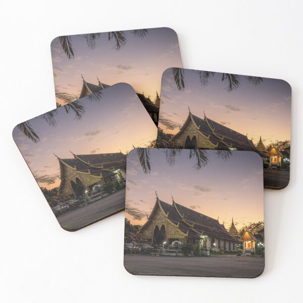 Item preview, Thai Buddhist Temple at Dusk designed and sold by Stefan Lenz.