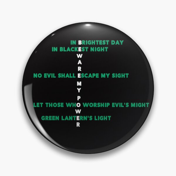 Item preview, The Green Lantern Oath designed and sold by JoeBurgett.