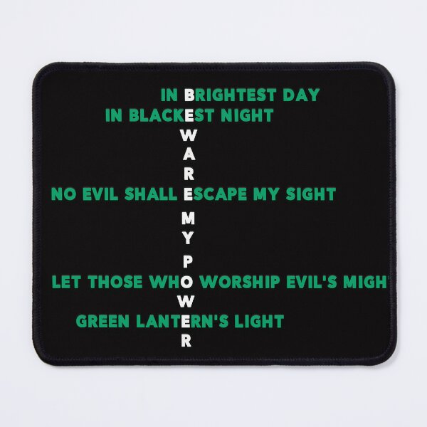 Item preview, The Green Lantern Oath designed and sold by JoeBurgett.