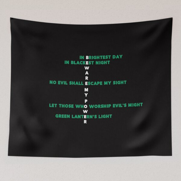 Item preview, The Green Lantern Oath designed and sold by JoeBurgett.