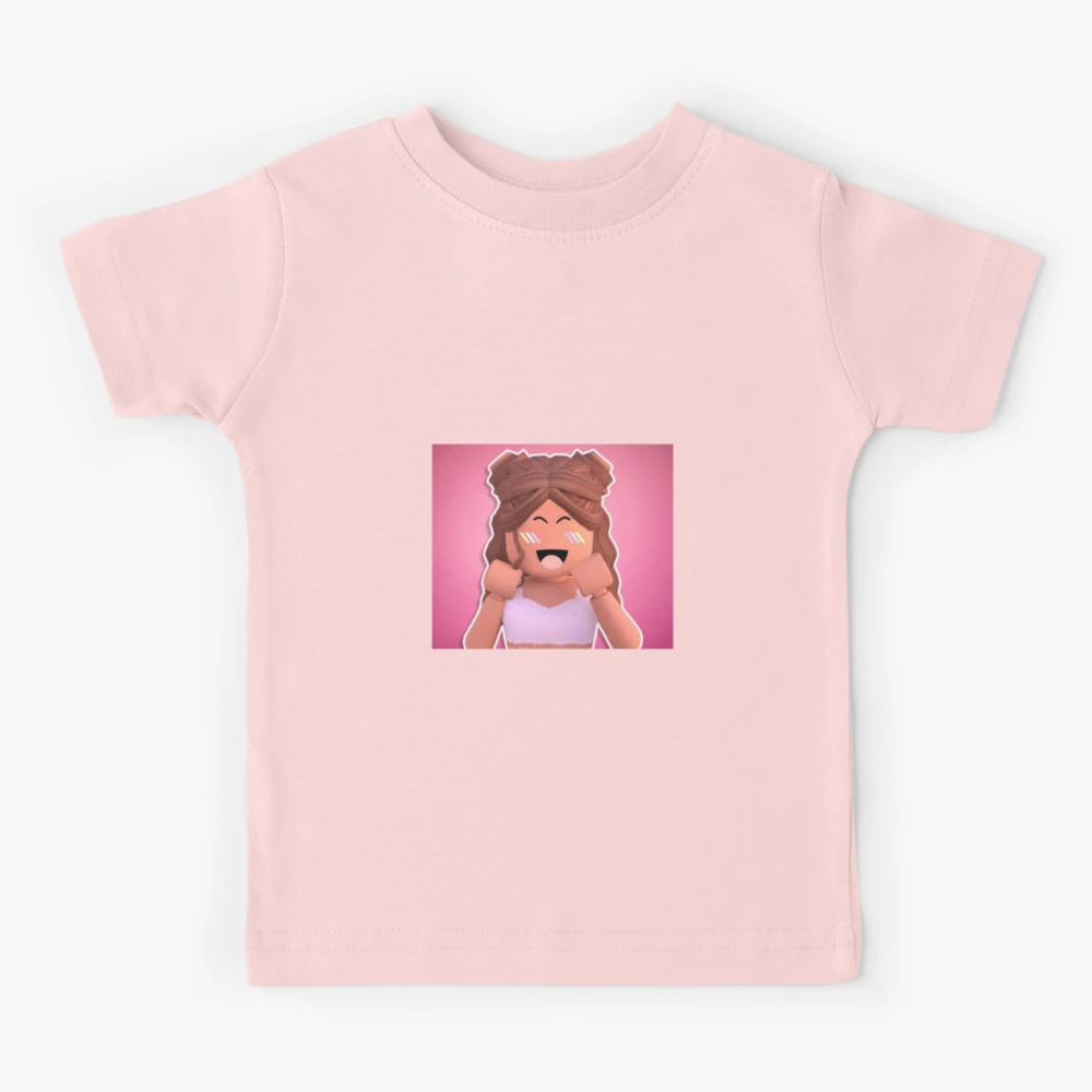 Roblox Girls Tee Youth Girls Pink T Shirts 