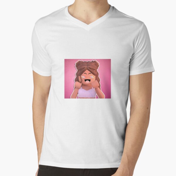 t-shirt roblox girl Art Board Print by CuteDesignOnly