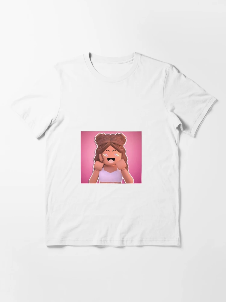 t-shirt roblox girl Essential T-Shirt by CuteDesignOnly