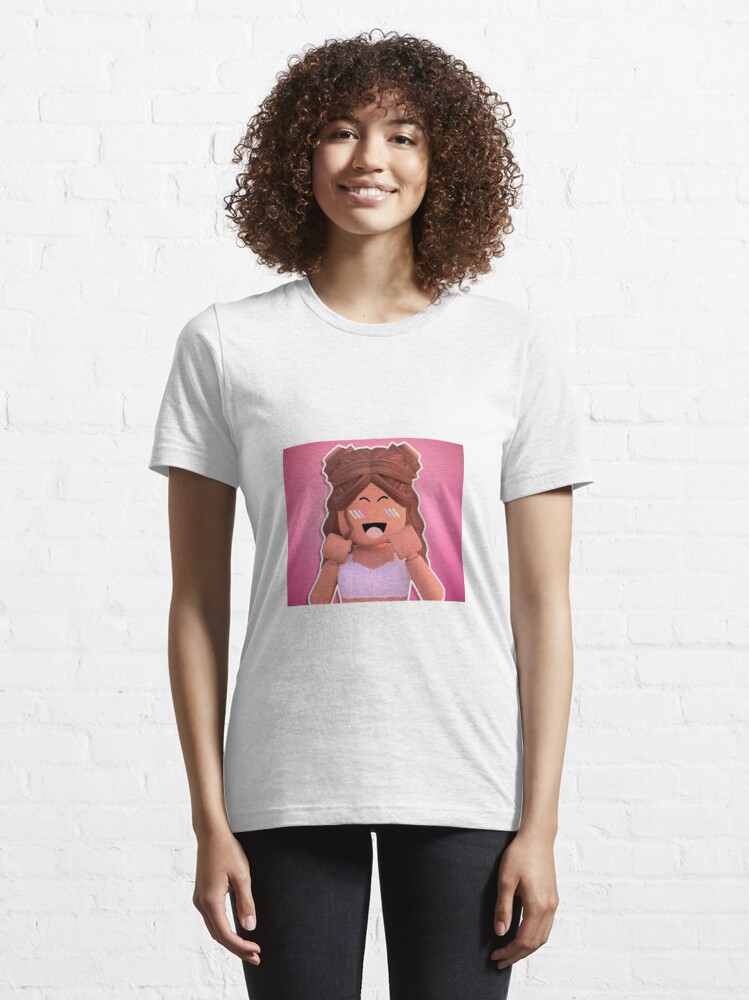 t-shirt roblox girl Essential T-Shirt by CuteDesignOnly