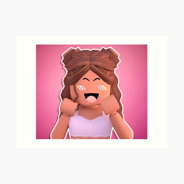 Roblox Girl Gfx Png Cute Bloxburg Aesthetic - Cute Roblox Girl Gfx,  Transparent Png