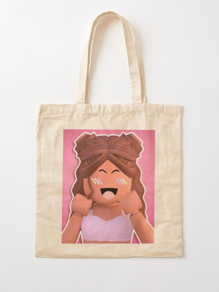 t-shirt roblox girl Tote Bag by CuteDesignOnly
