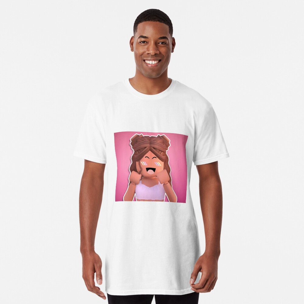 t-shirt roblox girl Photographic Print by CuteDesignOnly