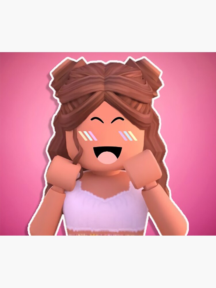 Aesthetic Roblox Girl Stickers for Sale