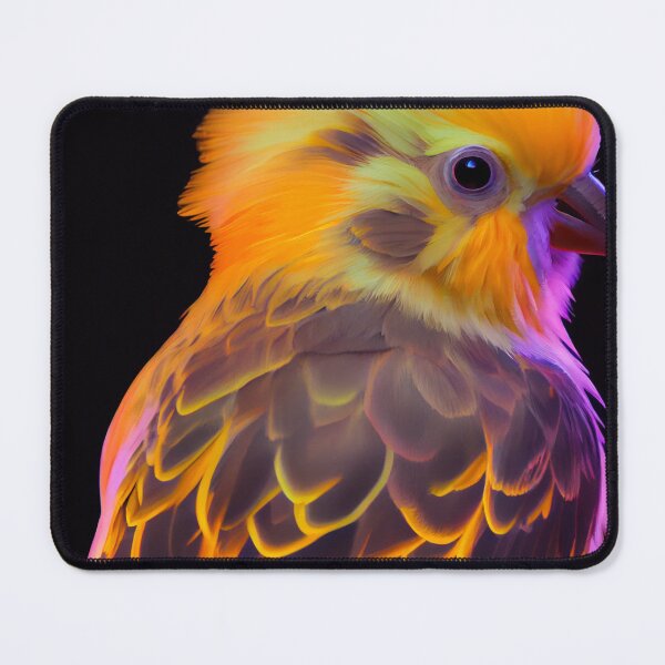 Item preview, Eye-Catching Neon Colored Cockatiel designed and sold by mcmtdesigns.