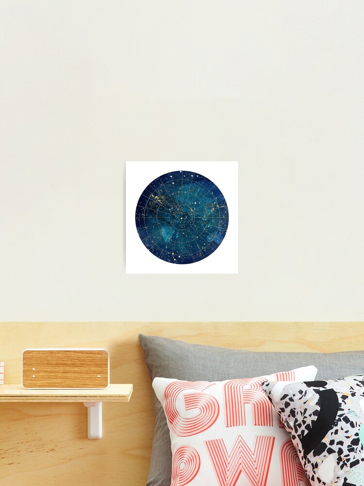 Thumbnail 2 of 3, Photographic Print, Star Map :: City Lights designed and sold by jennyariane.