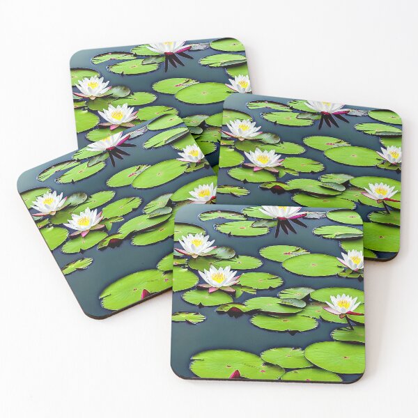 Item preview, Water Lily Pond for July designed and sold by FamiliarPufferfish.