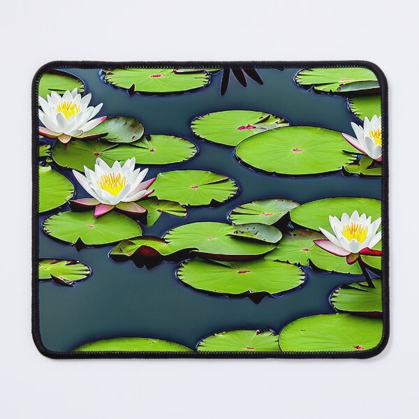 Item preview, Water Lily Pond for July designed and sold by FamiliarPufferfish.