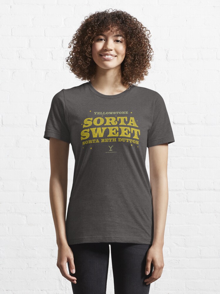 Disover YStone Sorta Sweet Sorta Beth Dutton Retro Vintage Logo | Essential T-Shirt 