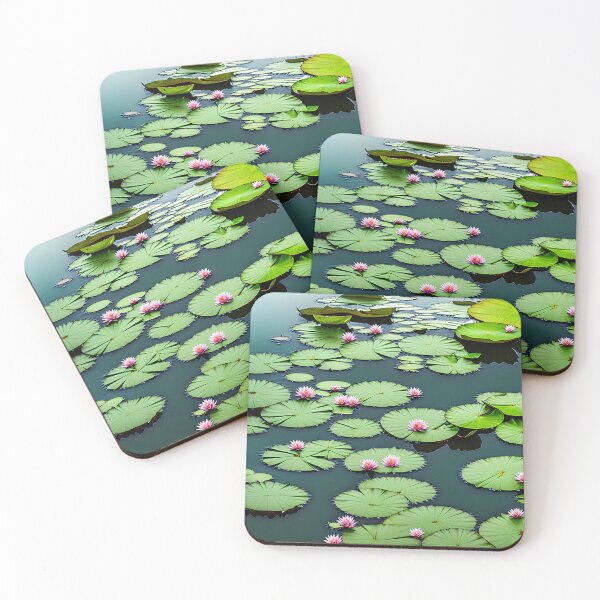 Item preview, Pond Full of July Water Lilies designed and sold by FamiliarPufferfish.