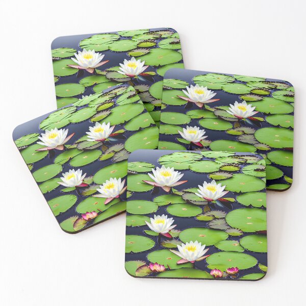 Item preview, July Water Lilies designed and sold by FamiliarPufferfish.
