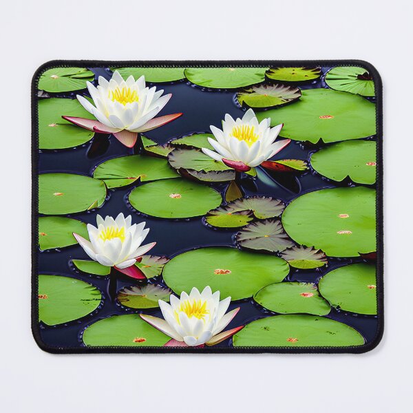 Item preview, July Water Lilies designed and sold by FamiliarPufferfish.