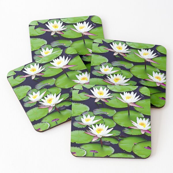 Item preview, Water Lilies for July designed and sold by FamiliarPufferfish.
