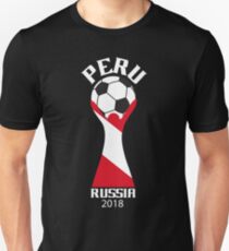 Peru National Soccer Team Sieg im Cup-Fußball 2018 in Russland Unisex T-Shirt