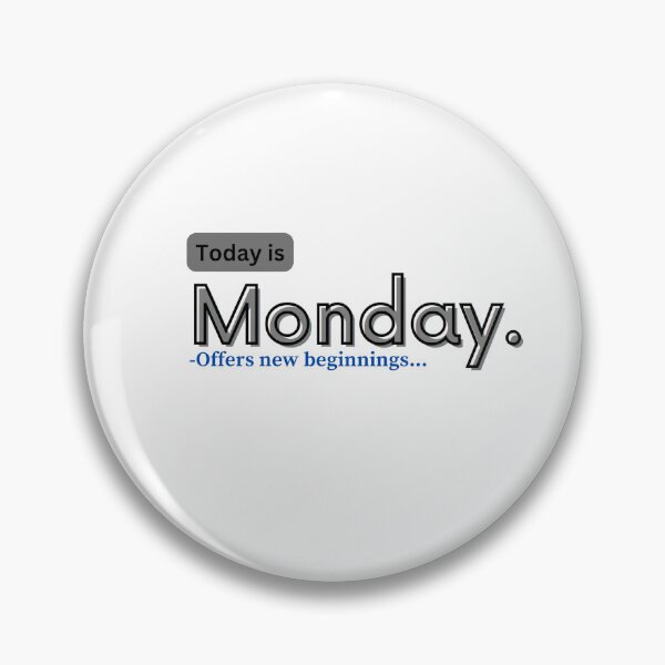 Item preview, Today is Monday designed and sold by XianArts.