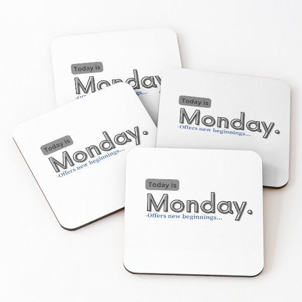 Item preview, Today is Monday designed and sold by XianArts.