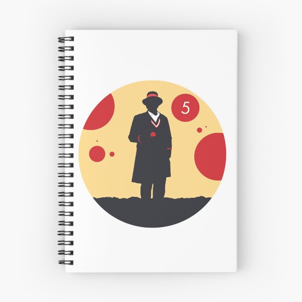 Item preview, Silhouette Fifth Doctor Peter Davison designed and sold by Blue Box Artworks.