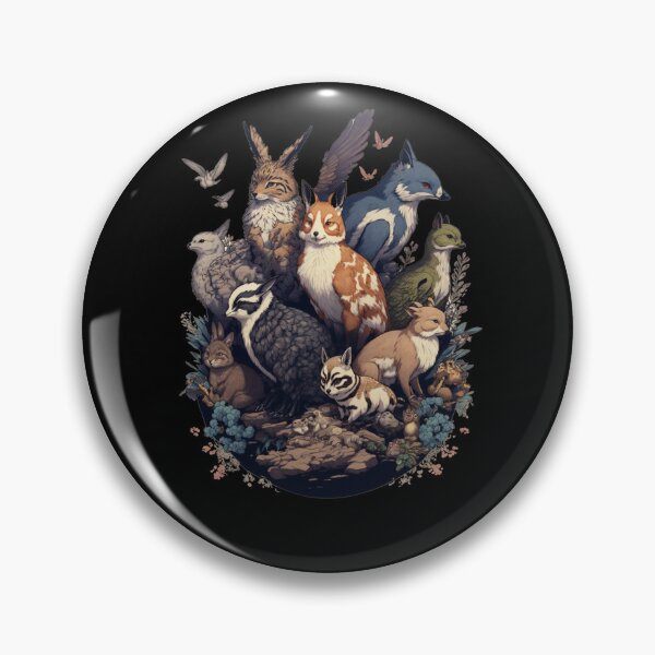 Item preview, Furry Ukiyo-e Animal Stack Poster designed and sold by kfir marco.