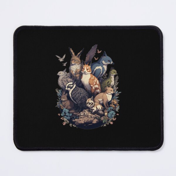 Item preview, Furry Ukiyo-e Animal Stack Poster designed and sold by kfir marco.