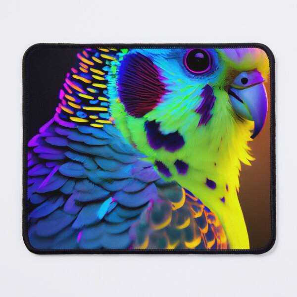 Item preview, Colorful Neon Feathered Beauty designed and sold by mcmtdesigns.