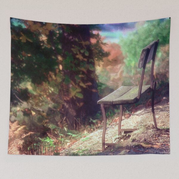 Item preview, r-87/  New finition 2023 " Banc d'Automne... le Banc des Amoureux "  -  Okaio-Umin  Créations  Olavia-Olao  designed and sold by o.okaïo.