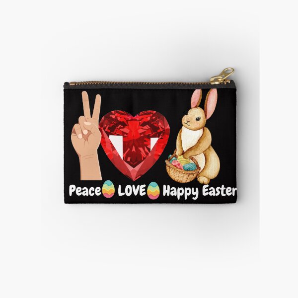 Item preview,  Peace Love Happy Easter designed and sold by RascalsDesigns.