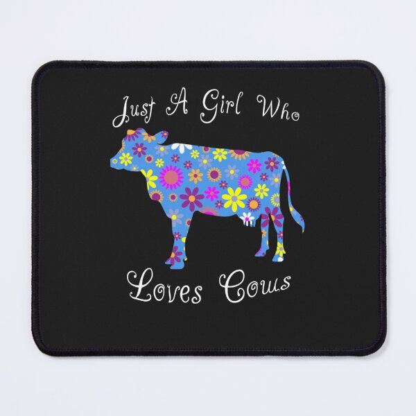 Item preview, Just Girl Who Love Cows designed and sold by HelloLoriDesign.