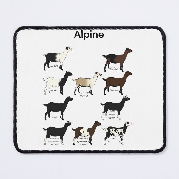 Item preview, Alpine goat markings  designed and sold by SumthinCoool.
