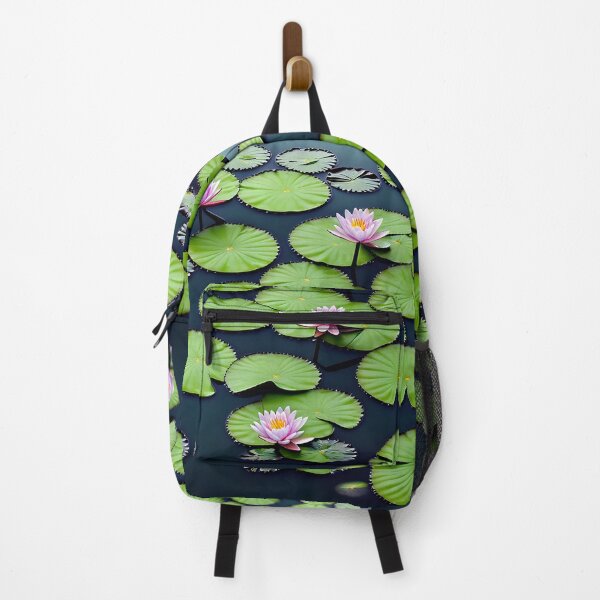 Item preview, Vibrant Water Lilies for July designed and sold by FamiliarPufferfish.