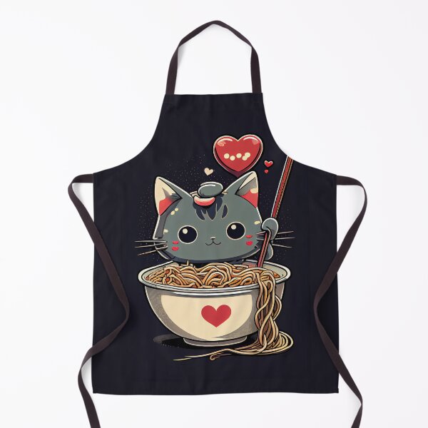 Item preview, cat loves ramen designed and sold by Quiki.
