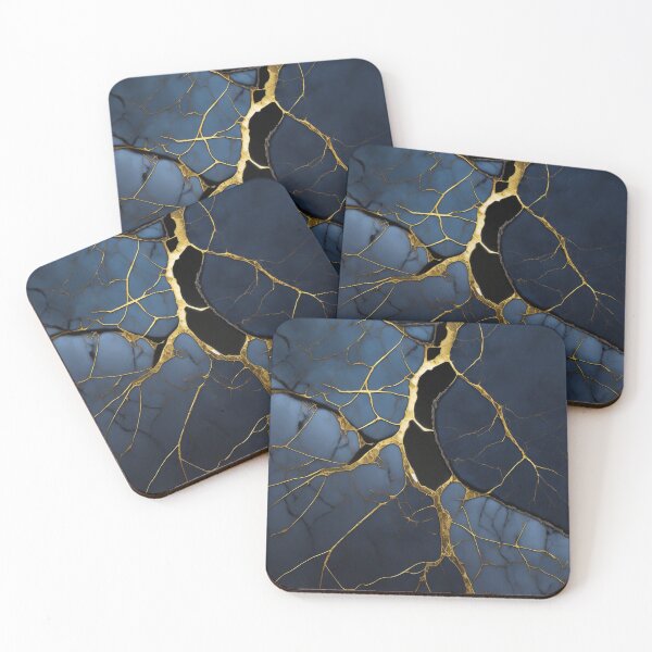 Item preview, Blue Kintsugi designed and sold by GenerationGems.